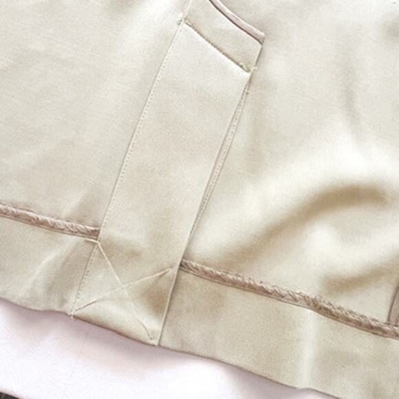 NWT Tommy Bahama 100 Silk St Thomas Men's Large Unstructured Blazer in Khaki - Picture 7 of 13